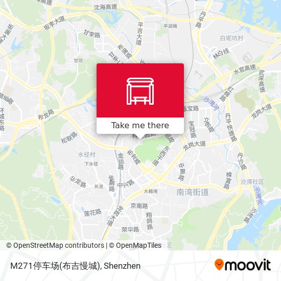 M271停车场(布吉慢城) map