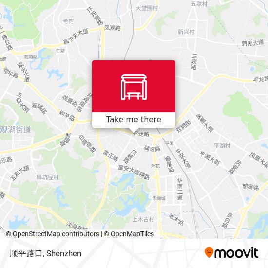 顺平路口 map