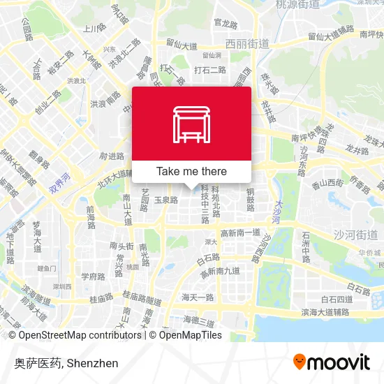奥萨医药 map