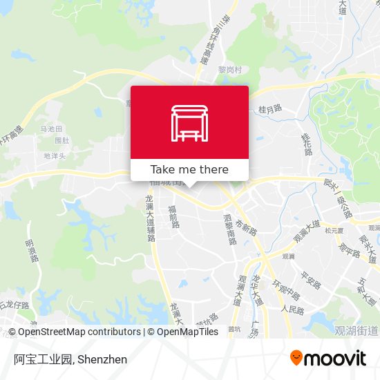阿宝工业园 map