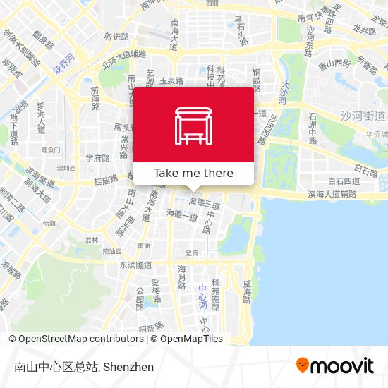 南山中心区总站 map