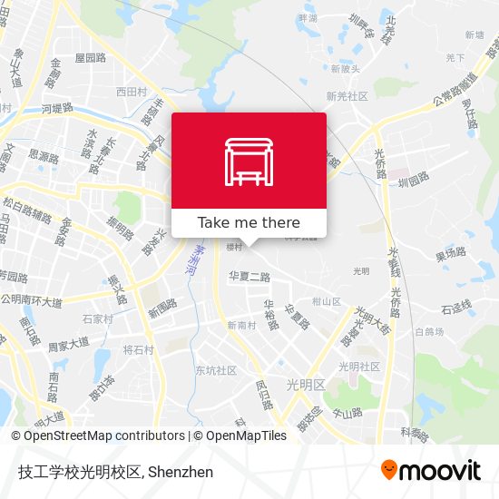 技工学校光明校区 map