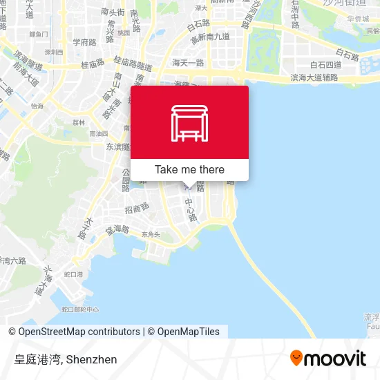皇庭港湾 map