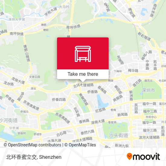 北环香蜜立交 map