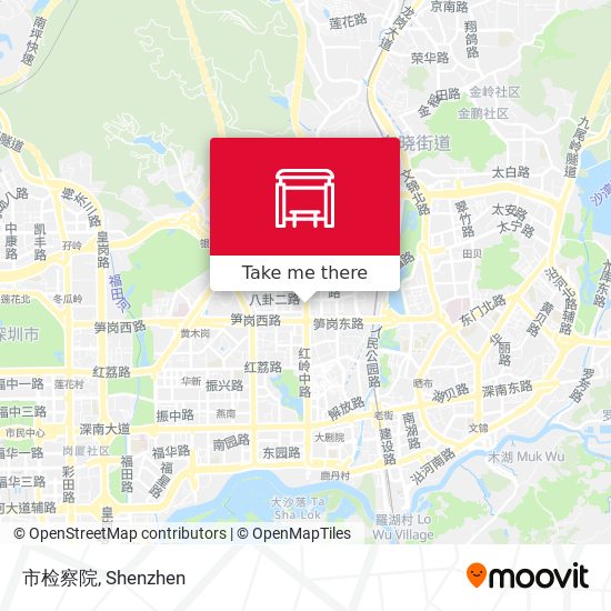 市检察院 map