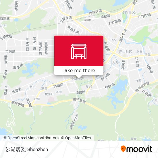 沙湖居委 map