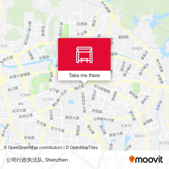 公明行政执法队 map