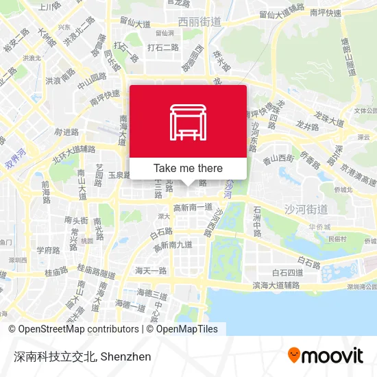 深南科技立交北 map