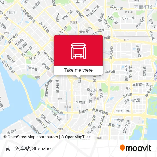 南山汽车站 map