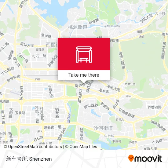 新车管所 map