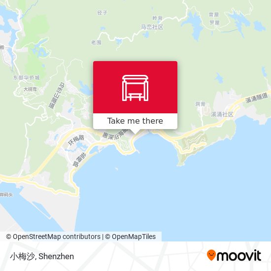 小梅沙 map