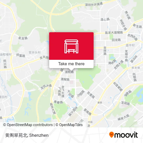 黄阁翠苑北 map