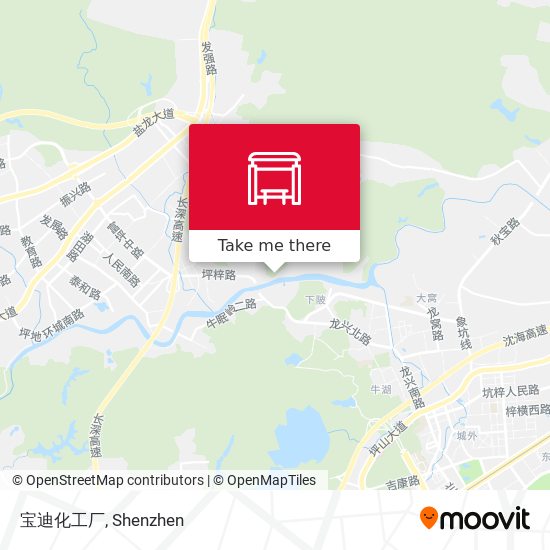 宝迪化工厂 map