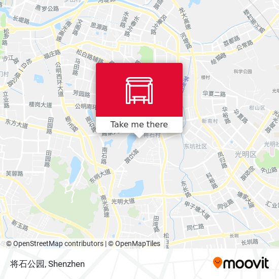 将石公园 map