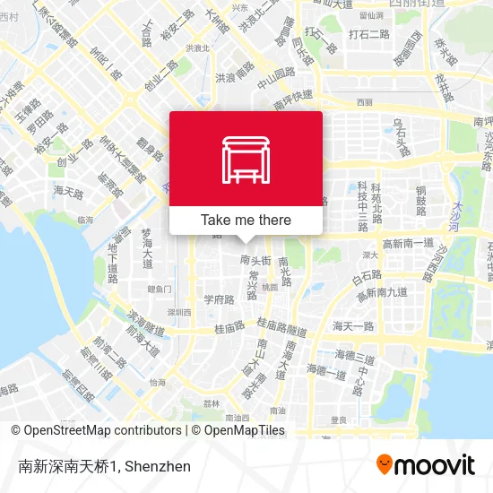 南新深南天桥1 map