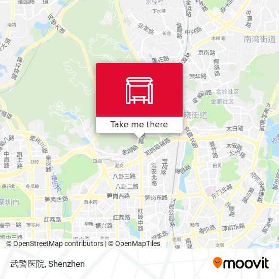 武警医院 map