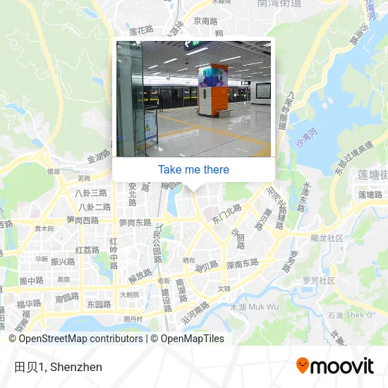 田贝1 map