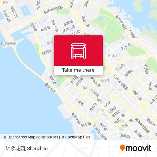 锦欣花园 map