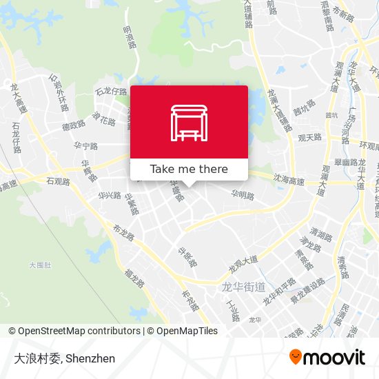 大浪村委 map