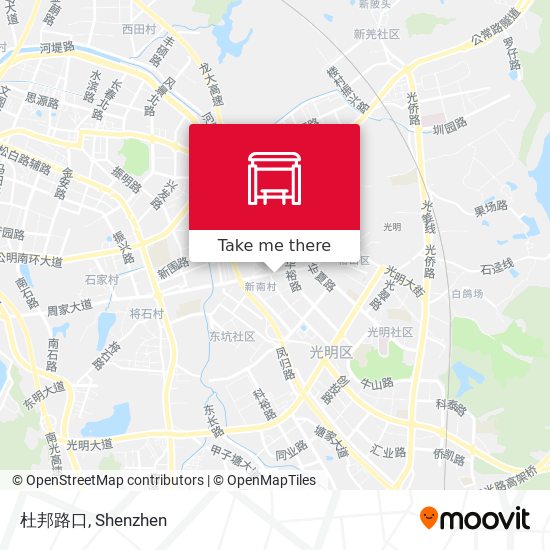 杜邦路口 map