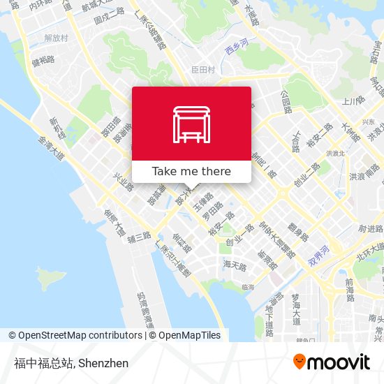 福中福总站 map