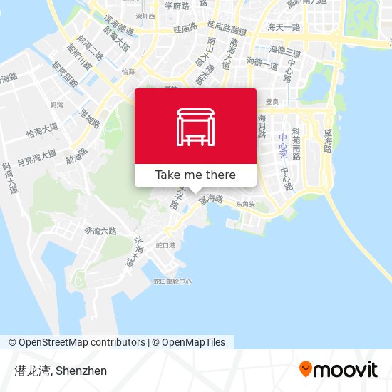 潜龙湾 map