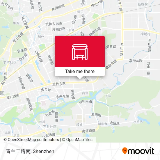 青兰二路南 map