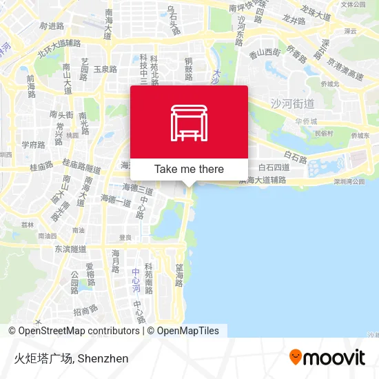 火炬塔广场 map