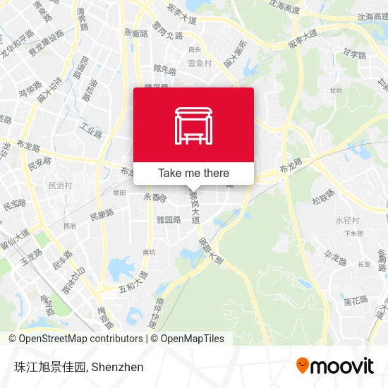 珠江旭景佳园 map