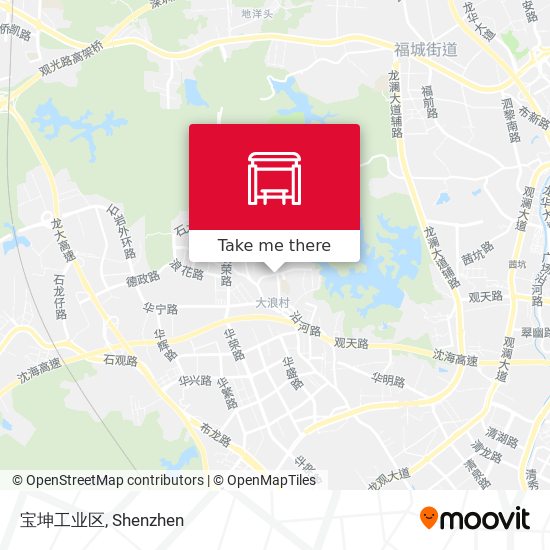 宝坤工业区 map