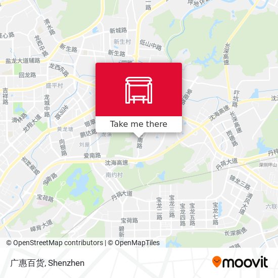 广惠百货 map