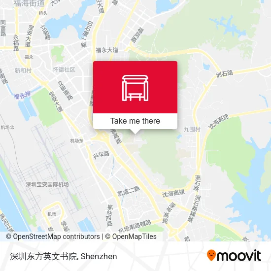 深圳东方英文书院 map