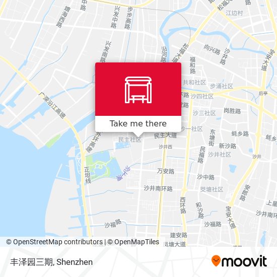 丰泽园三期 map