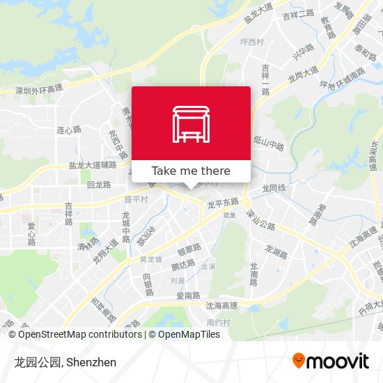 龙园公园 map