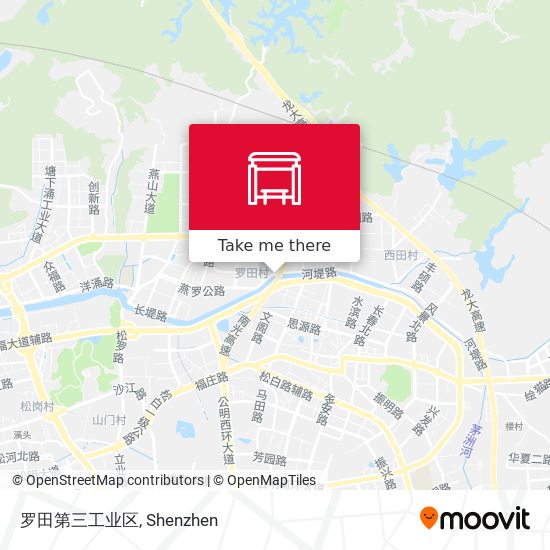 罗田第三工业区 map