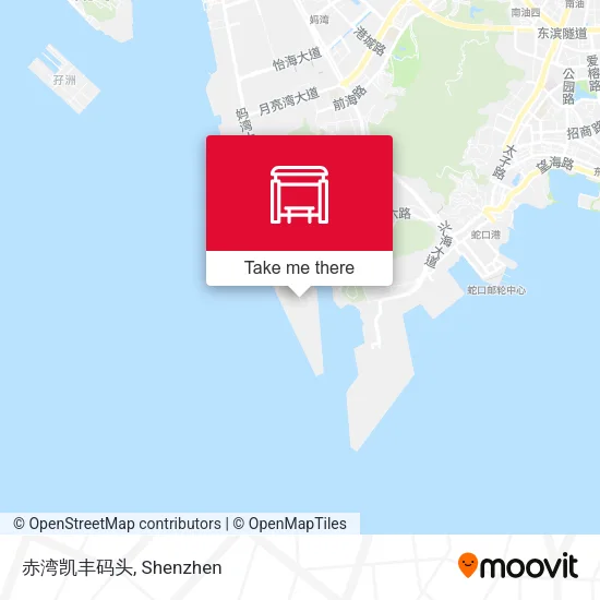 赤湾凯丰码头 map