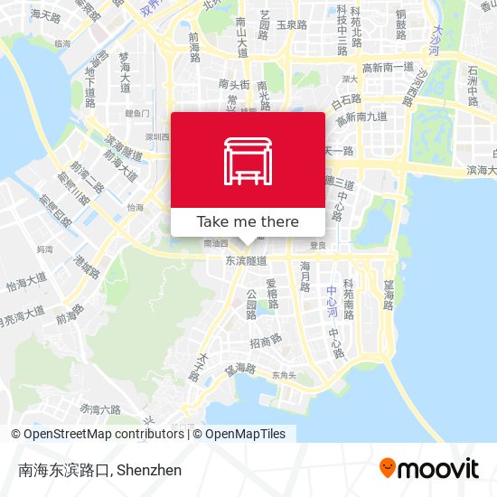 南海东滨路口 map