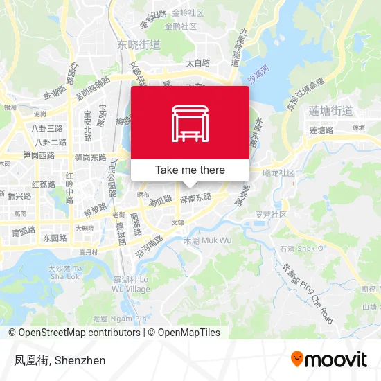凤凰街 map