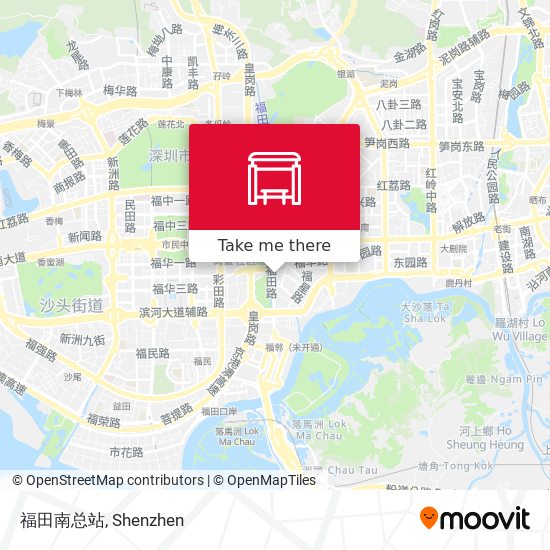 福田南总站 map