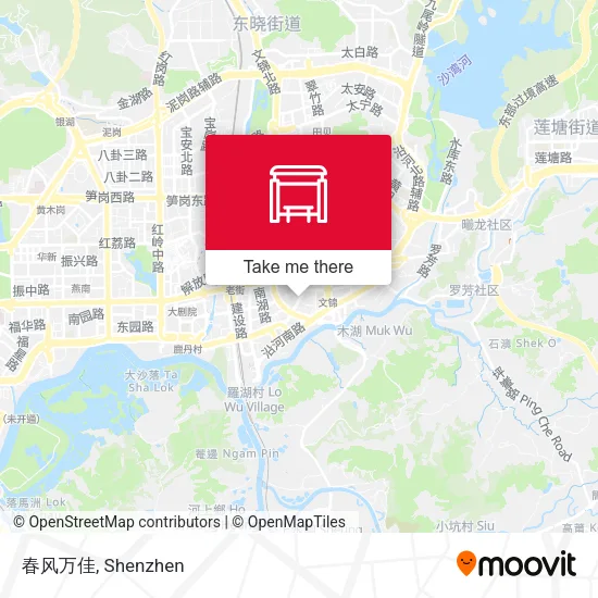 春风万佳 map