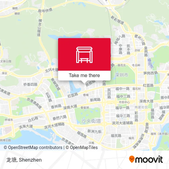 龙塘 map