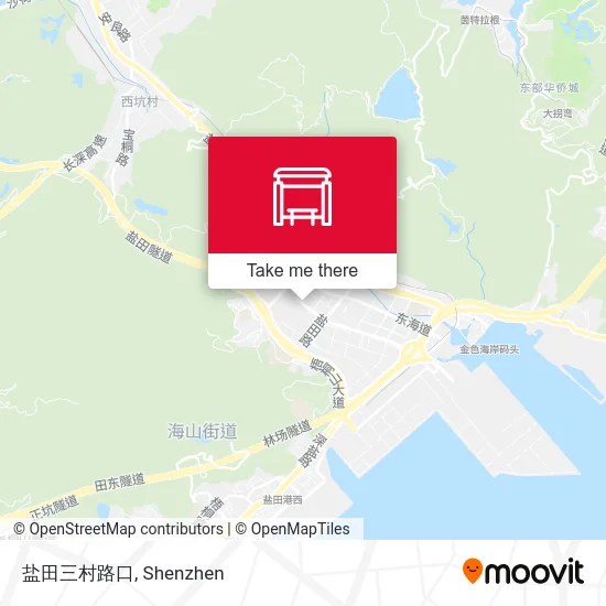 盐田三村路口 map