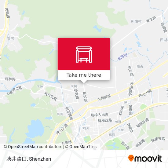 塘井路口 map