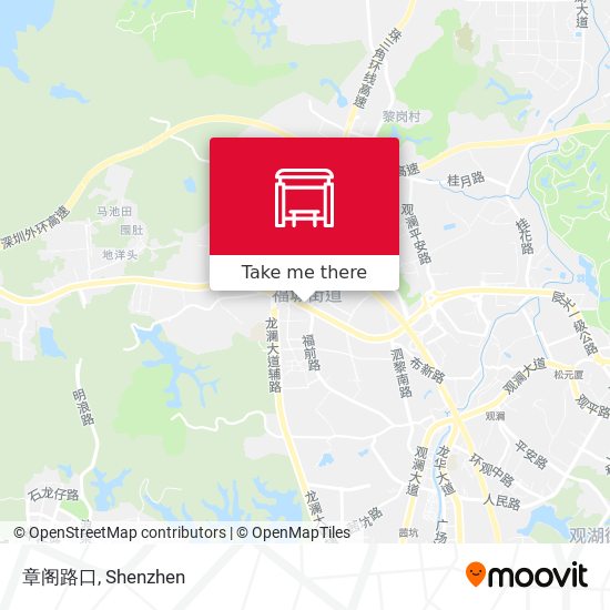 章阁路口 map