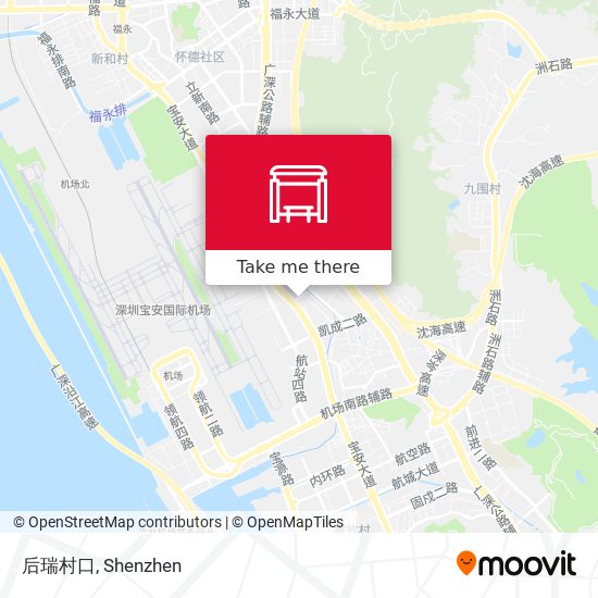 后瑞村口 map