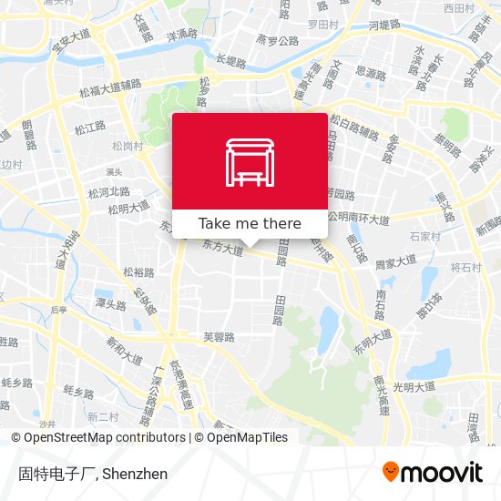 固特电子厂 map