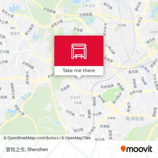 茵悦之生 map