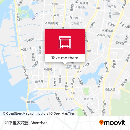 和平世家花园 map