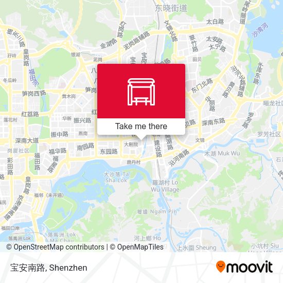 宝安南路 map