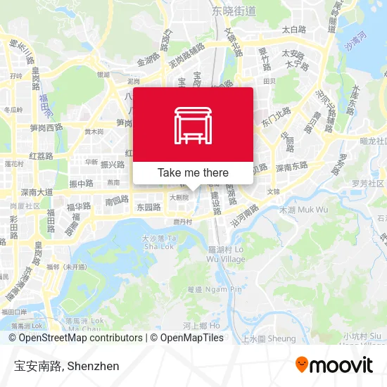 宝安南路 map